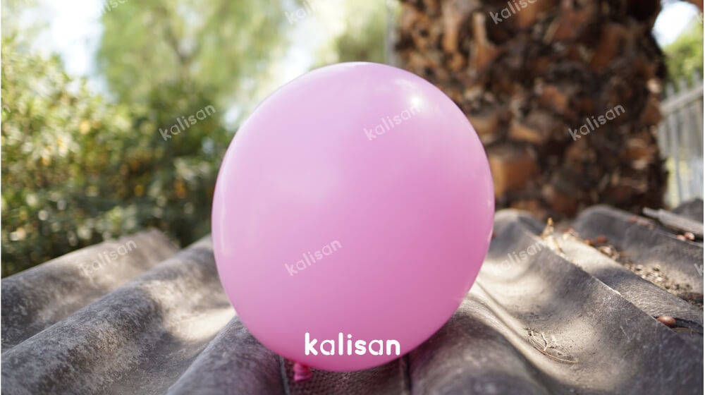 şeker pembe balon