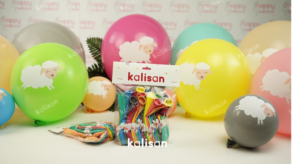 kuzucuk baskılı balon