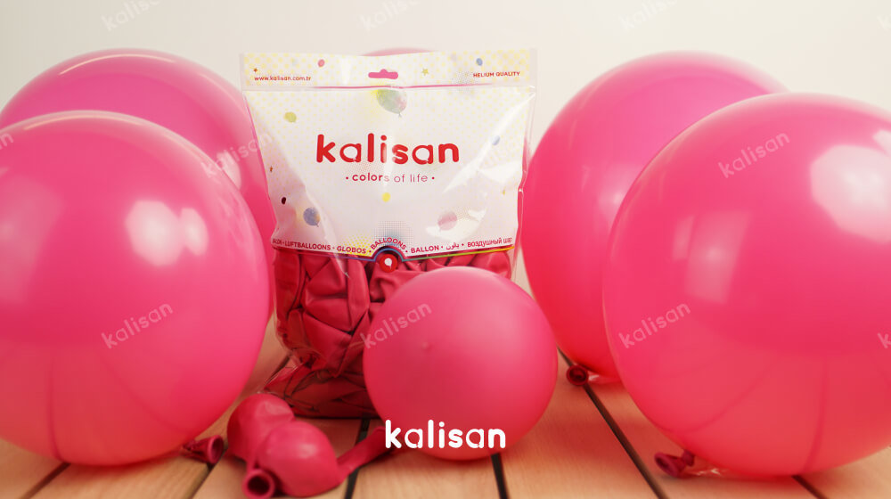 koyu pembe balon