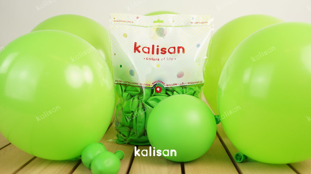 limon yeşili balon