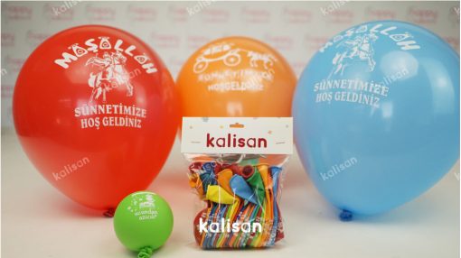 Sunnetime Hosgeldiniz Baskili Balon Kalisan Balon