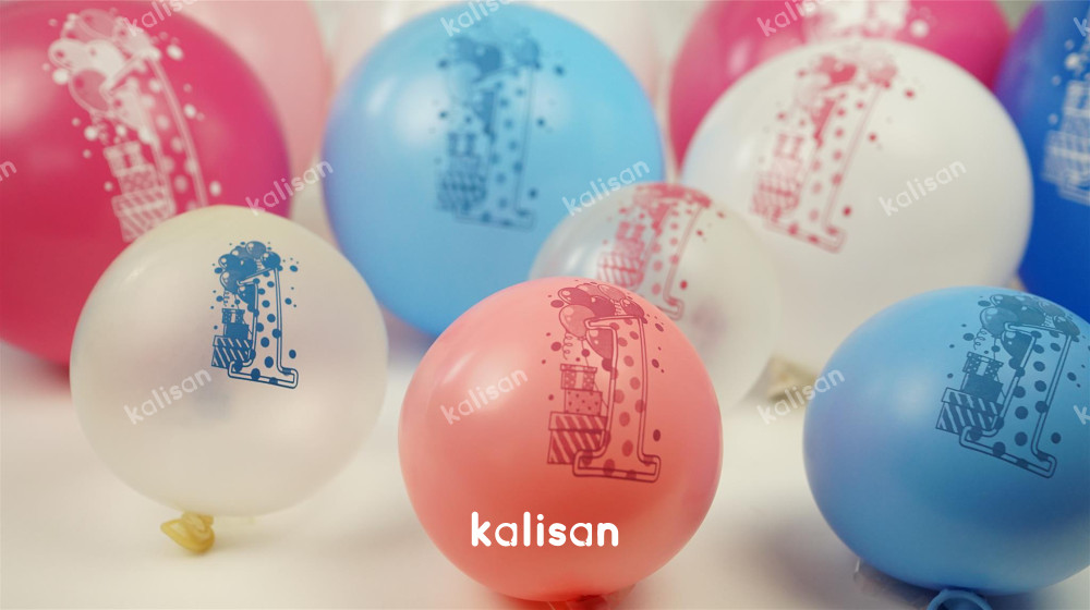 1 yaş doğum günü balonları