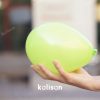 5″ – 12,50 cm Mini Standart Limon Yeşili Renk Balon