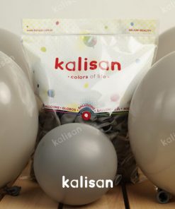 Gri Baskısız Balon