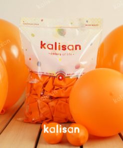 Turuncu Baskısız Balon