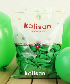 Çim Yeşili Balon Baskısız