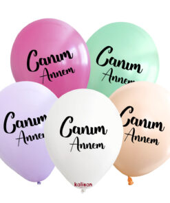 Canım Annem Baskılı Balon