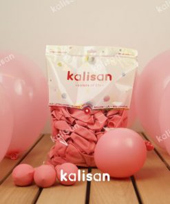 Doğal Pembe Balon Baskısız