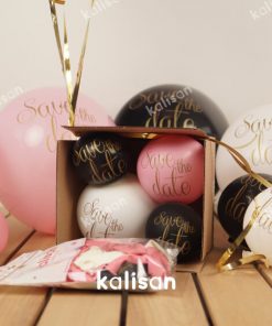 Save The Date Baskılı Balon