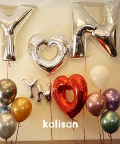 40" - 100 Cm Büyük Boy Harf Folyo Balonlar