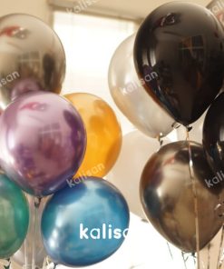 12" - 30 cm Mirror (Krom) Balonlar