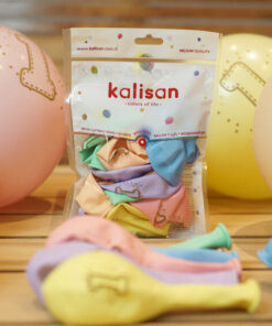 1 Yaş Makaron Baskılı Balon