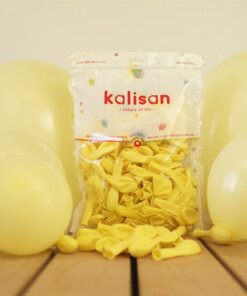 5" Sarı Renk Mini Makaron Balonlar