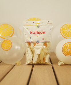 Portakal Baskılı Balon