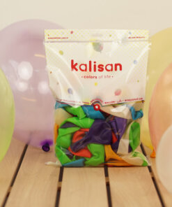 12" - 30 cm Renkli Süper Şeffaf Balonlar