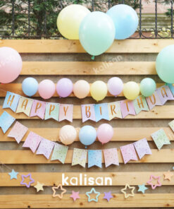 Happy Birthday Yazılı Doğum Günü Banner Kit