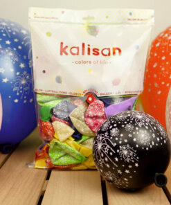Havai Fişek Baskılı Balon 12" Çepeçevre