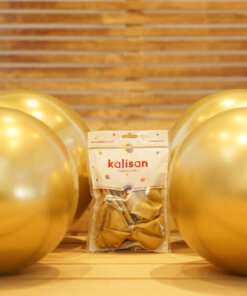 Mirror (Krom) Balon Gold 12"
