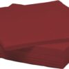 Bordo Peçete  33 x 33 cm - 3 Katlı 20’li Paket