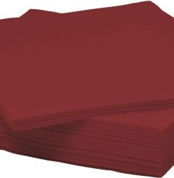Bordo Peçete  33 x 33 cm - 3 Katlı 20’li Paket