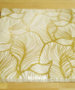 Gold Yaprak Temalı Peçete 33 x 33 cm - 3 Katlı 20’li Paket