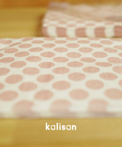 Pembe Puantiyeli Peçete 33 x 33 cm - 3 Katlı 20’li Paket