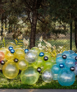 Kristal Rüya Balon Zinciri Süper Şeffaf ve Mirror Konsept - Kalisan Party Box – Balon Kit 59