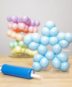 Makaron Model Balonları ile Yıldız Yapım Kiti - Kalisan Party Box – Balon Kit 69