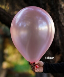 12"-30 cm Pembe Metalik Balon