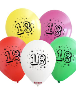 18 Yaş Doğum Günü Balonu