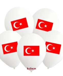 Bayrak Baskılı Balon