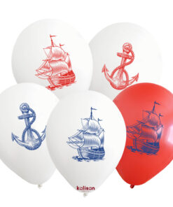 Gemi Çapa Desenli Balon