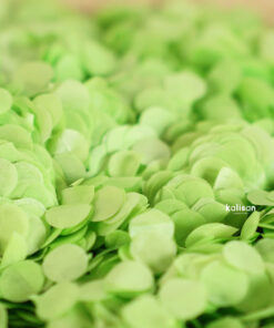 Limon Yeşili Yuvarlak Kağıt Konfeti 1,5 cm