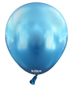 5" Mini Mirror (Krom) Balonlar Mavi