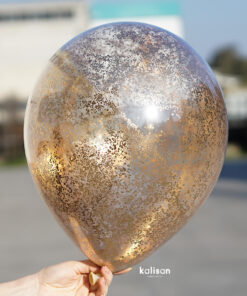Rose Gold Sim Konfetili Balon Kiti - Kalisan Party Box – Balon Kit 74
